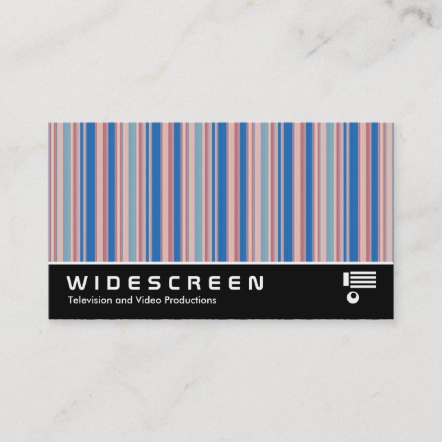 Widescreen 0506 - Stripes 310515 (011) Business Card (Front)