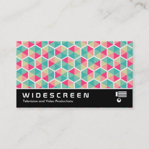 Widescreen 0511 - Hexagon Pattern 02 Business Card
