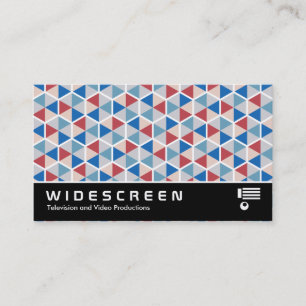 Widescreen 0514 - Hexagon Pattern 05 Business Card