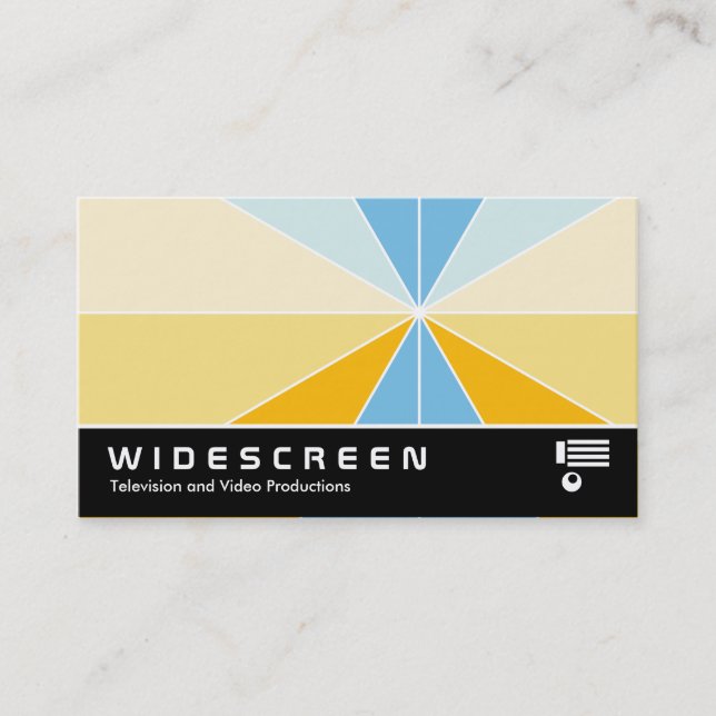 Widescreen 0524 - Color Segments 04 Business Card (Front)