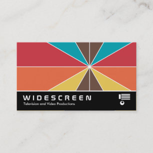 Widescreen 0525 - Color Segments 05 Business Card