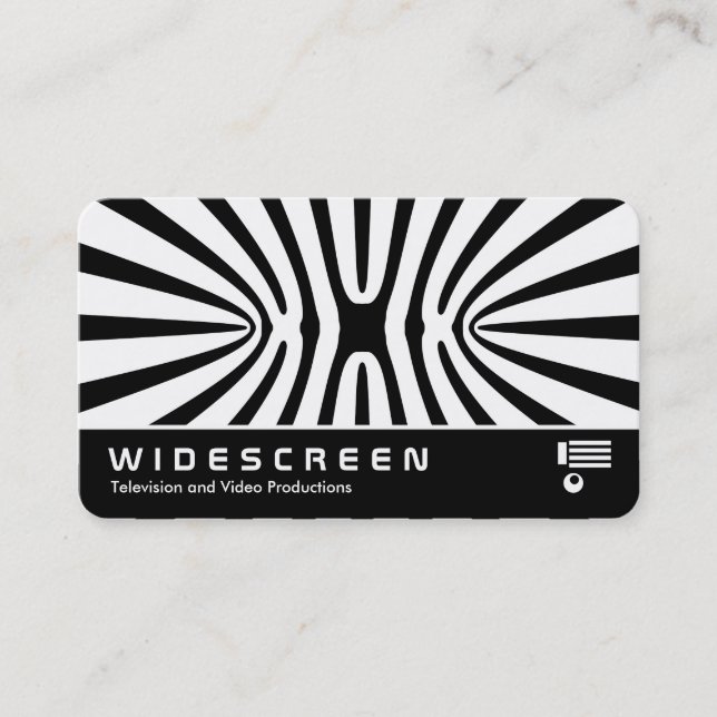 Widescreen 0536 - HC Fractal Abstract 140717 Business Card (Front)