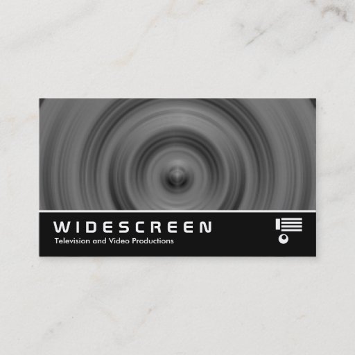Customizable Widescreen 084 business card
