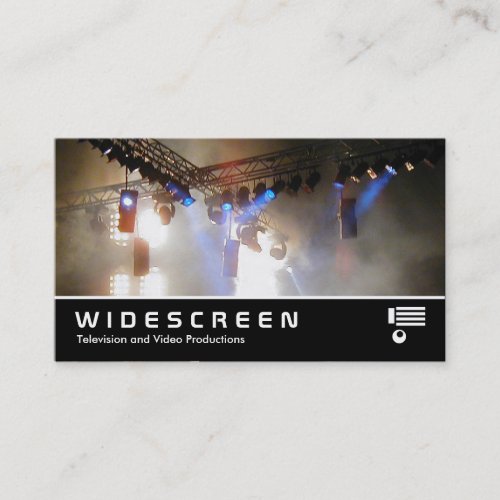 Widescreen 118 Lighting Array II Business Card Templates