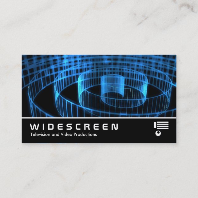 Widescreen 173 - Spirral Business Card (Front)