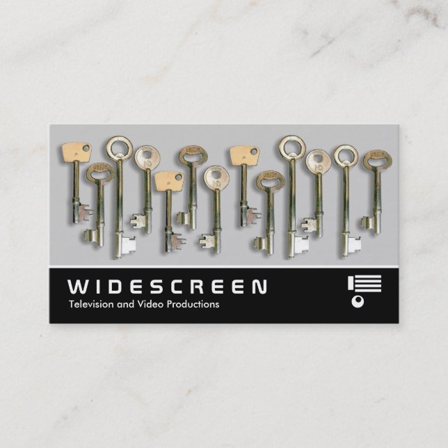 Widescreen 208 - Keys Business Card (Front)