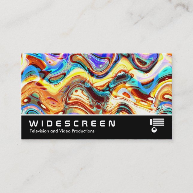 Widescreen 281 - Color Mix Business Card (Front)