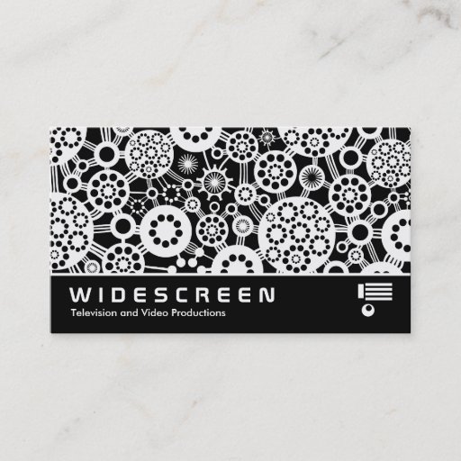 Customizable Widescreen 329 - Ecosystem Business Cards