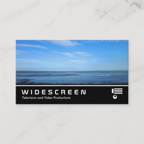 Widescreen 341 _ Severn Estuary at Penarth Business Card