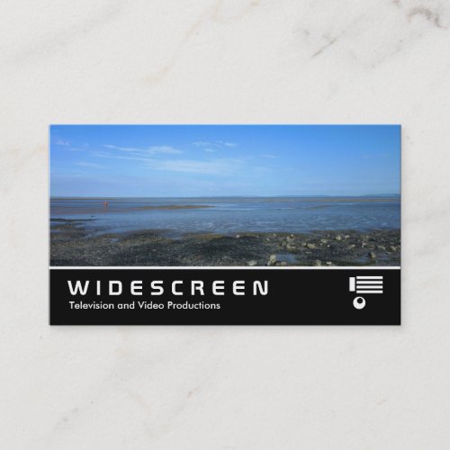 Widescreen 343 - Severn Estuary at Penarth II Business Cards