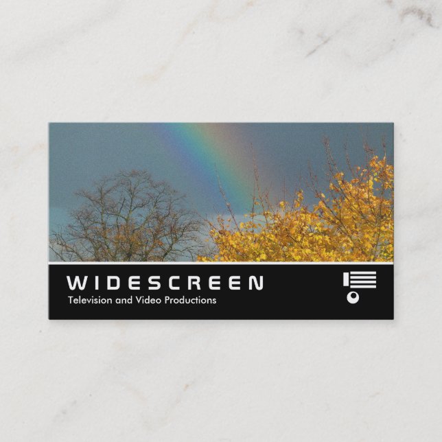 Widescreen 366 - End of the Rainbow Business Card (Front)