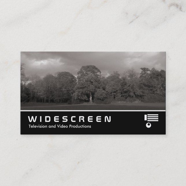 Widescreen 369 - Park Landcape Business Card (Front)