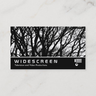 Widescreen 393 - High Contrast Branches Business Card