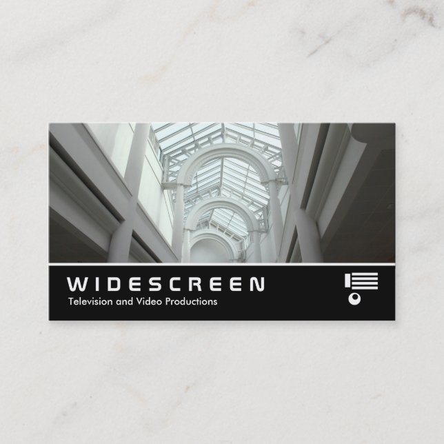 Widescreen 402 - Arcade/Mall Business Card (Front)