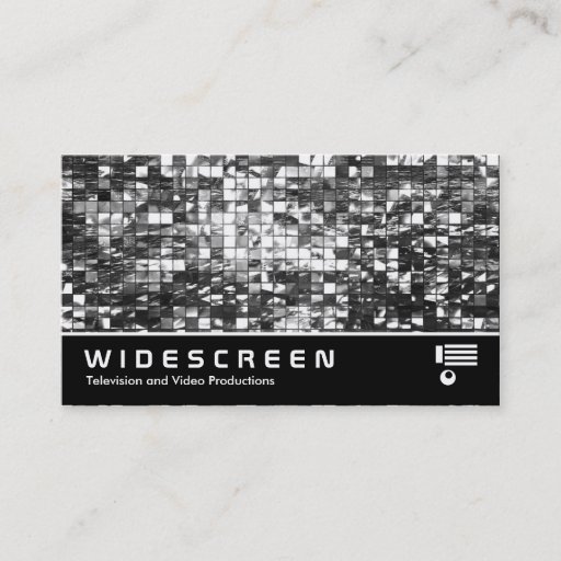 Customizable Widescreen 406 - Abstract Mosaic Business Card Templates