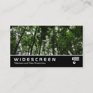 Widescreen 409 - Woodland Canopy Business Card
