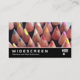 Widescreen 417 - Color Pencils Business Card