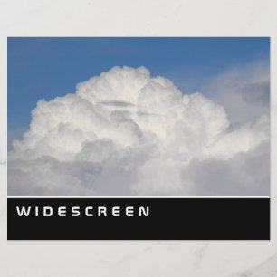 Widescreen - Nimbus Clouds Flyer