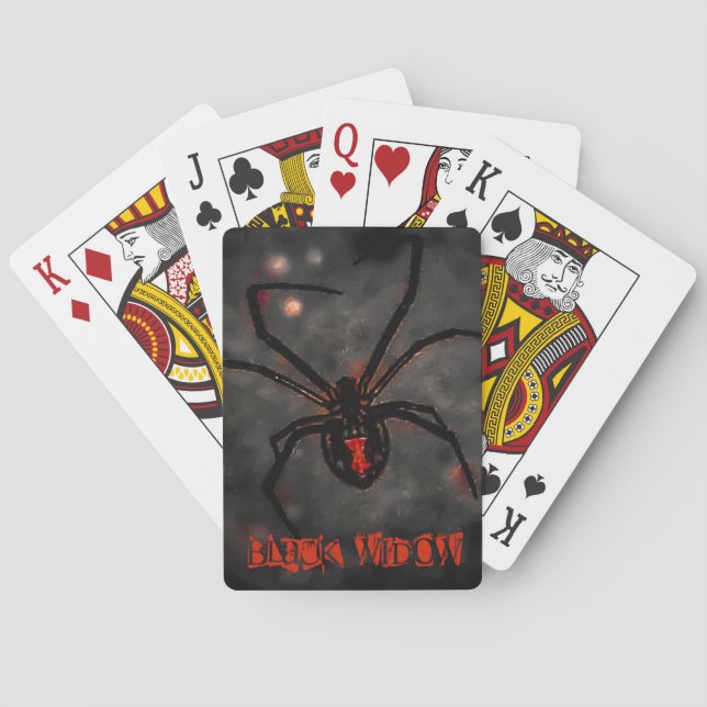 Widow Deck Poker Cards (Back)