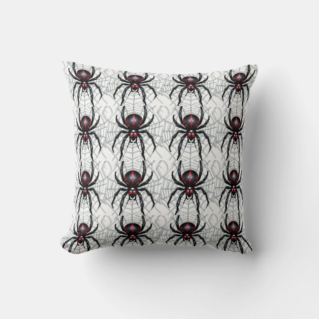 Widow Maker - Throw Pillow  (Front)