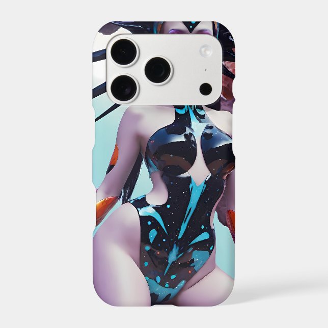 Widow Queen of the Scrum Run Iphone Case (Back)