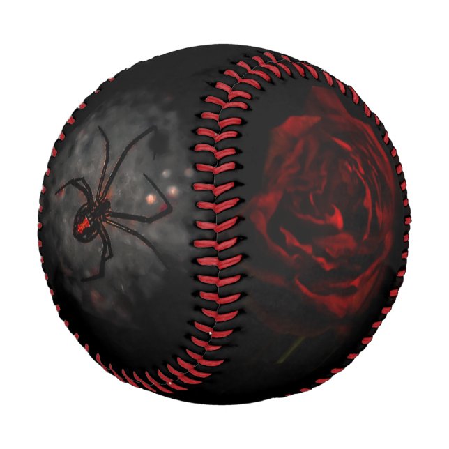 Widow Rose Baseball (Angled)