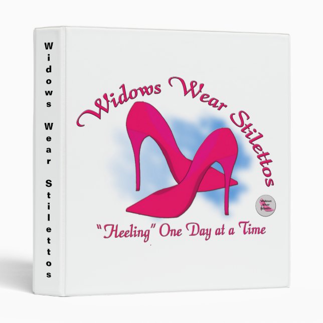 Widow Wear Stilettos 3 Ring Binder (Front/Spine)