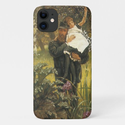 Widower by Tissot Vintage Victorian Portrait Art iPhone 11 Case