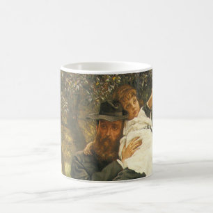 Widower by Tissot, Vintage Victorian Portrait Art Coffee Mug