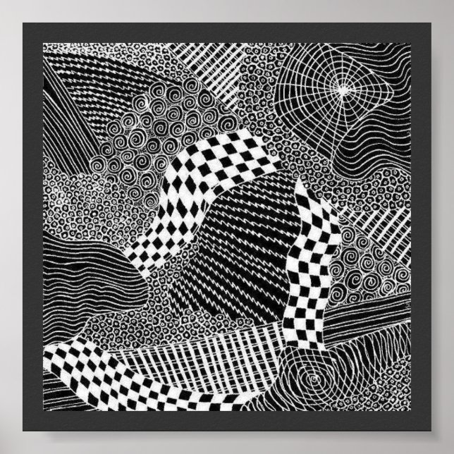 Widow's Web Black Poster (Front)