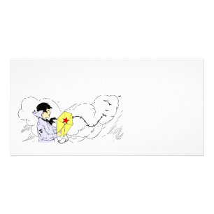 Widy Kife Flying Day Photo Card Template
