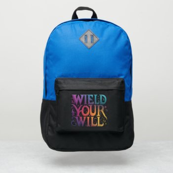 Wield Your Will Port Authority® Backpack by Amezingonlineshoping at Zazzle