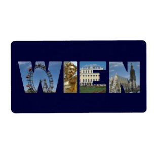 Wien Österreich Label