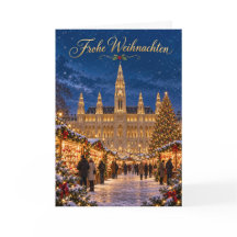 Wien Rathaus Weihnachtsmarkt Frohe Weihnachten