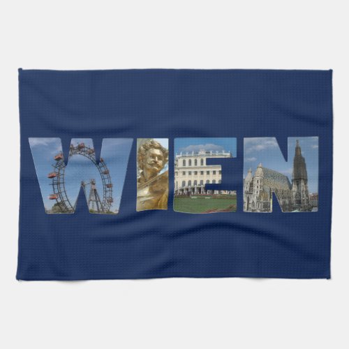 Wien Tag Vienna Austria Towel