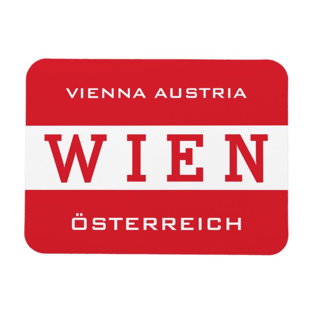 Wien - Vienna magnet (Horizontal)