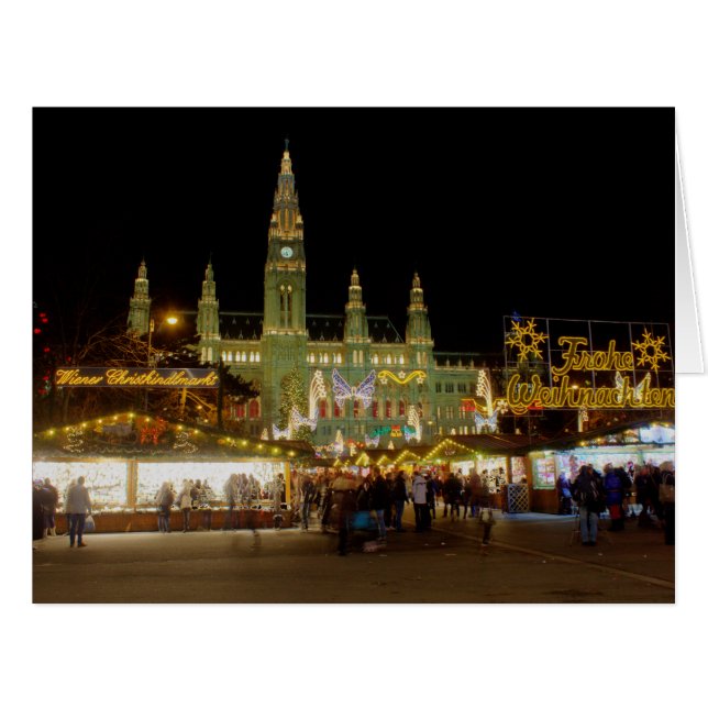 Wiener Christkindlmarkt Cards (Front Horizontal)