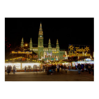 Wiener Christkindlmarkt Poster