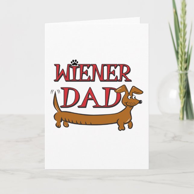 Wiener Dad Card (Front)