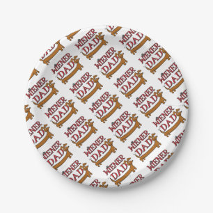 Wiener-Dad-Plain Paper Plates
