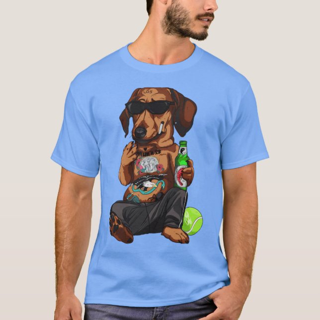 Wiener Dawg Fanart friend friends T-Shirt (Front)