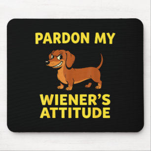 Wiener Dog Dachshund  Mouse Pad