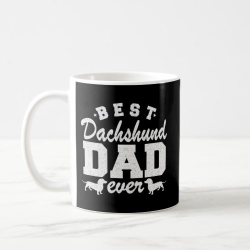 Wiener Dog Daddy Doxie Grandpa Best Dachshund Dad  Coffee Mug