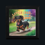 Wiener Dog Little Legs Lots of Love Gift Box<br><div class="desc">Wiener Dog Little Legs Lots of Love</div>