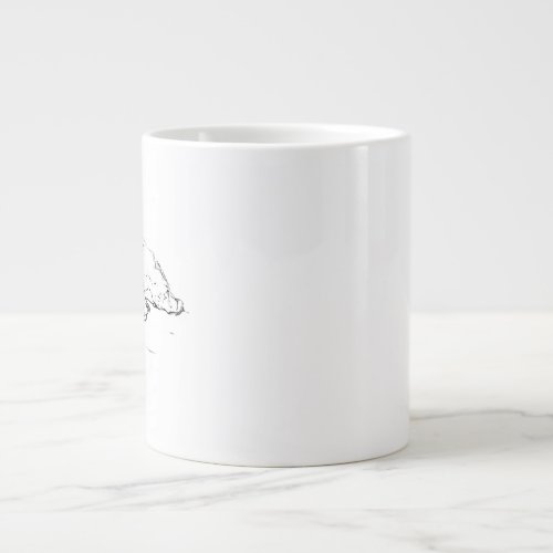 Wiener Dog Lover Gift, Dachshund Dog Mom Giant Coffee Mug