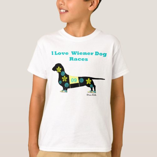 Wiener Dog Races T_shirt