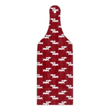 Wiener Dog Red Kitchen Cutting Board by Smoothe1 at Zazzle
