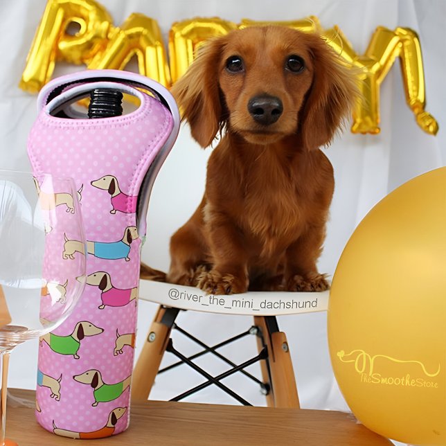 Wiener Dog Wine Bag Hostess Gift (Creator Uploaded)