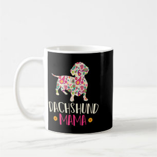 Wiener Mom Weenie Dog Vintage Dachshund Coffee Mug