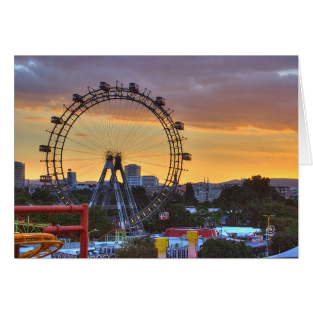 Wiener Riesenrad Cards (Front Horizontal)